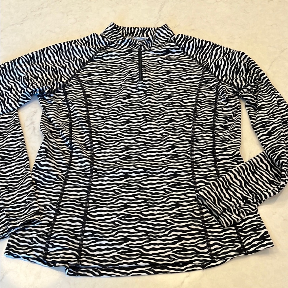 Coolibar Women's‎ Freestyle Long Sleeve Rash Guard Size Medium